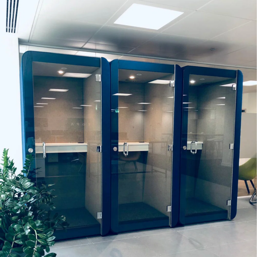 Penelope Phonebooth with Glass Door